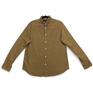 Wings + Horns Shirt Brown Tan Large